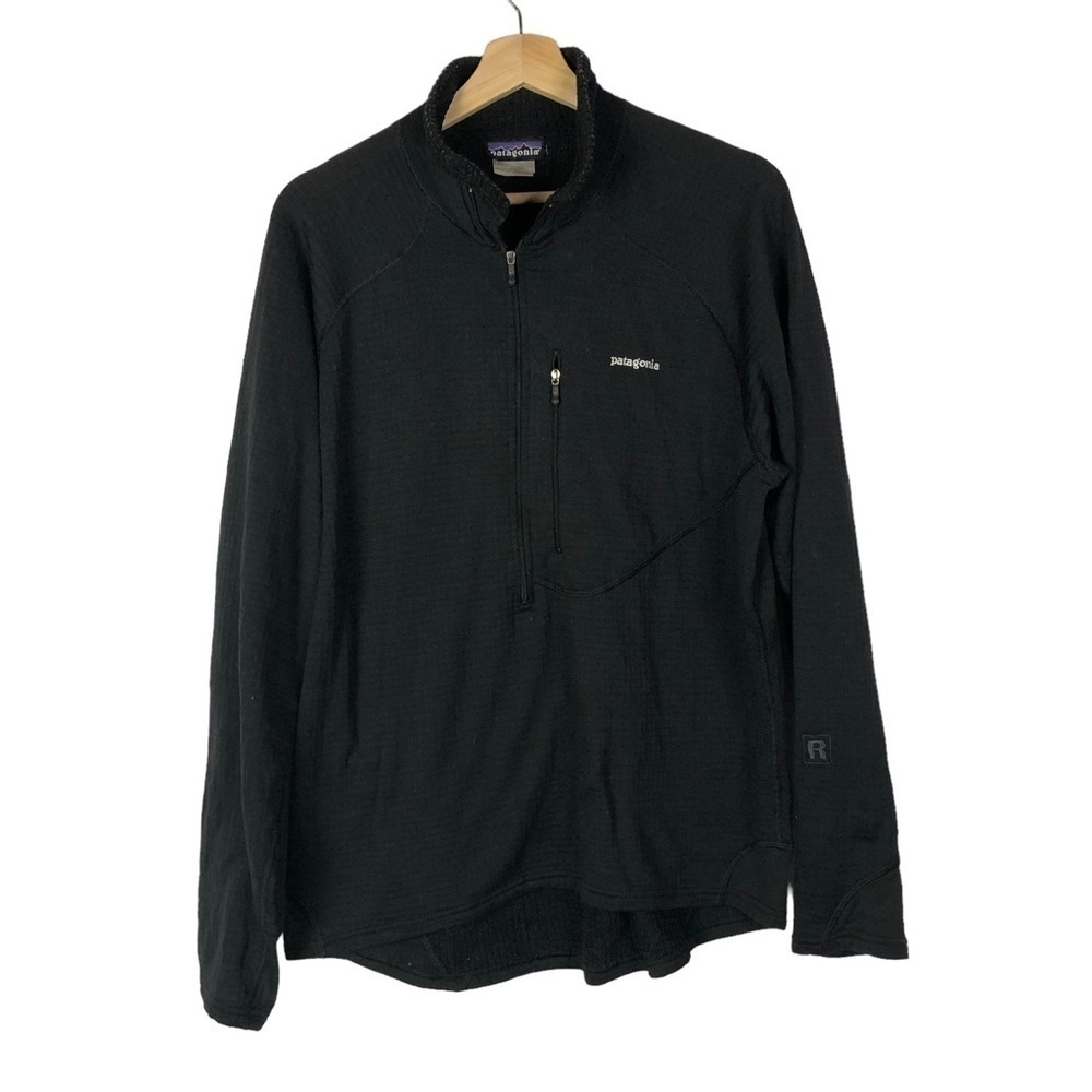 Patagonia Black Fleece‎ Quarter Zip Pullover L